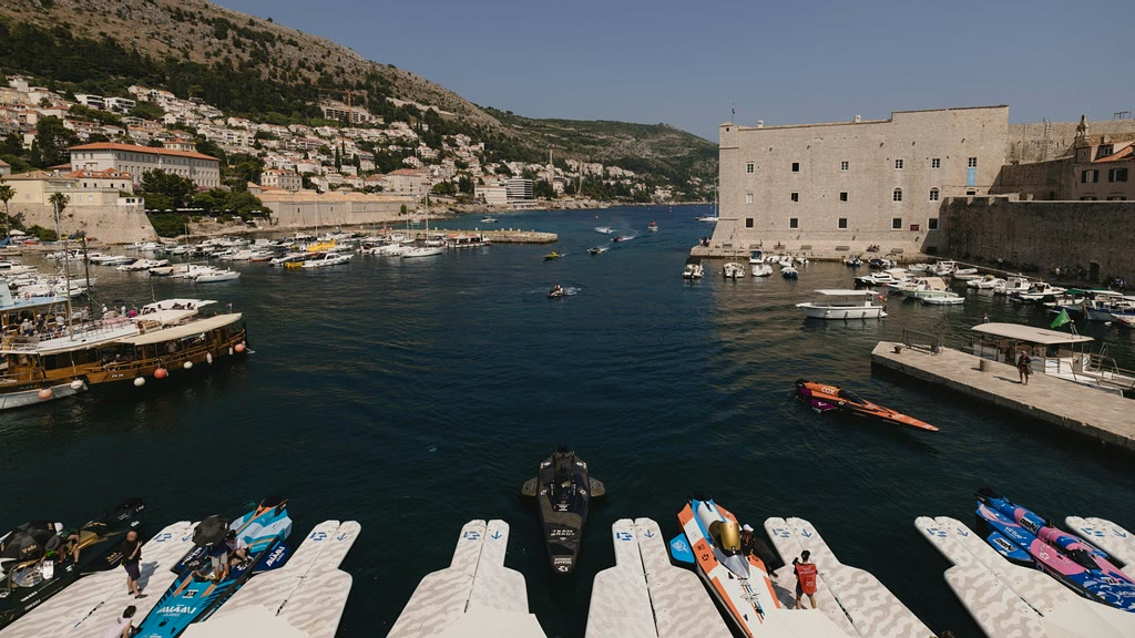 Dubrovnik E1 race location