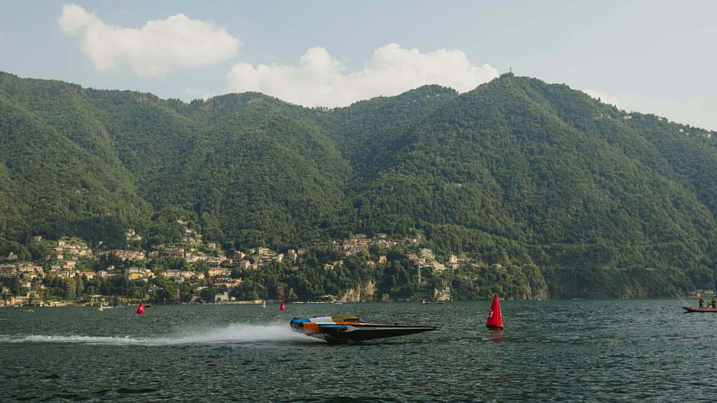 Lake Como E1 race location
