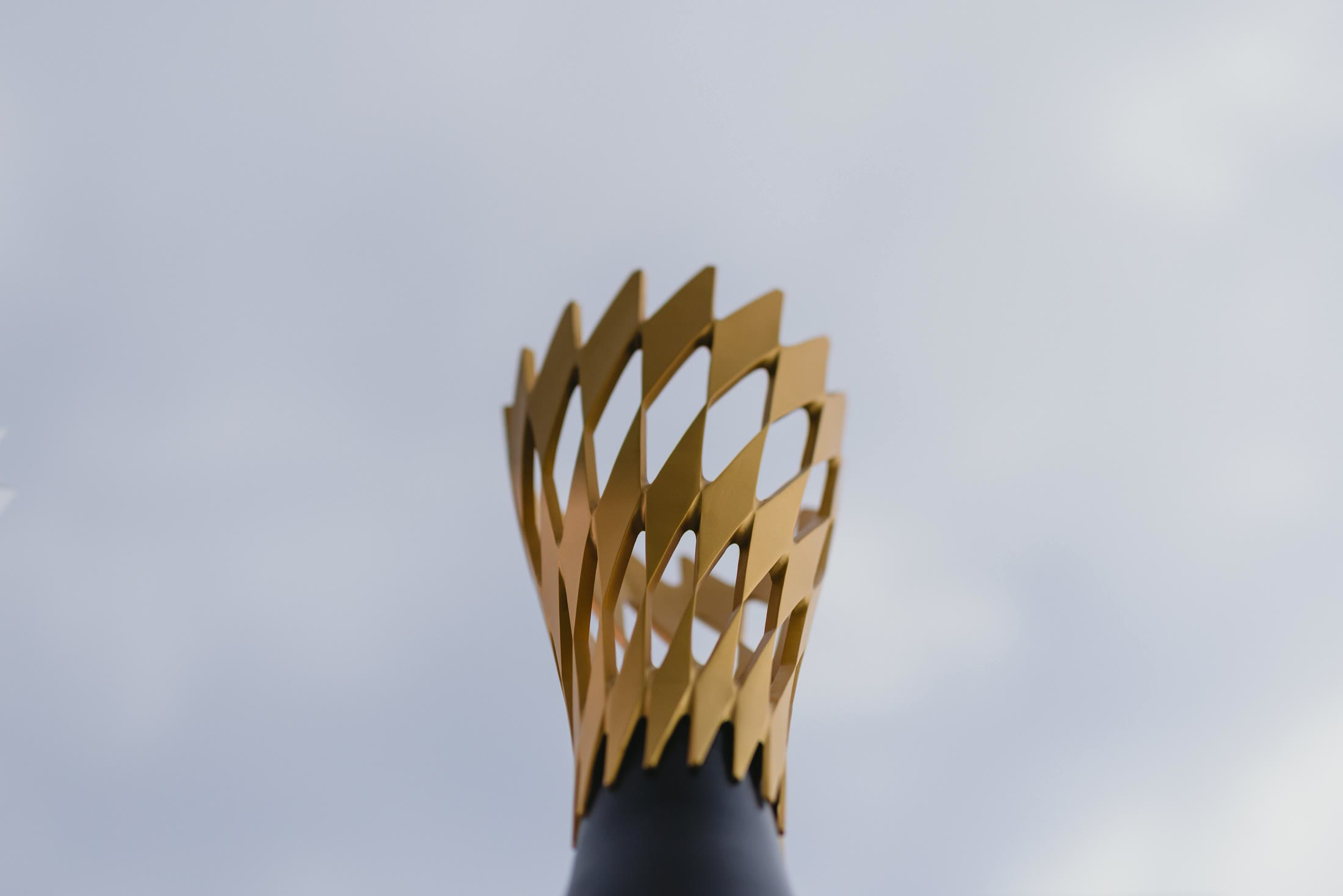 E1 podium trophy detail