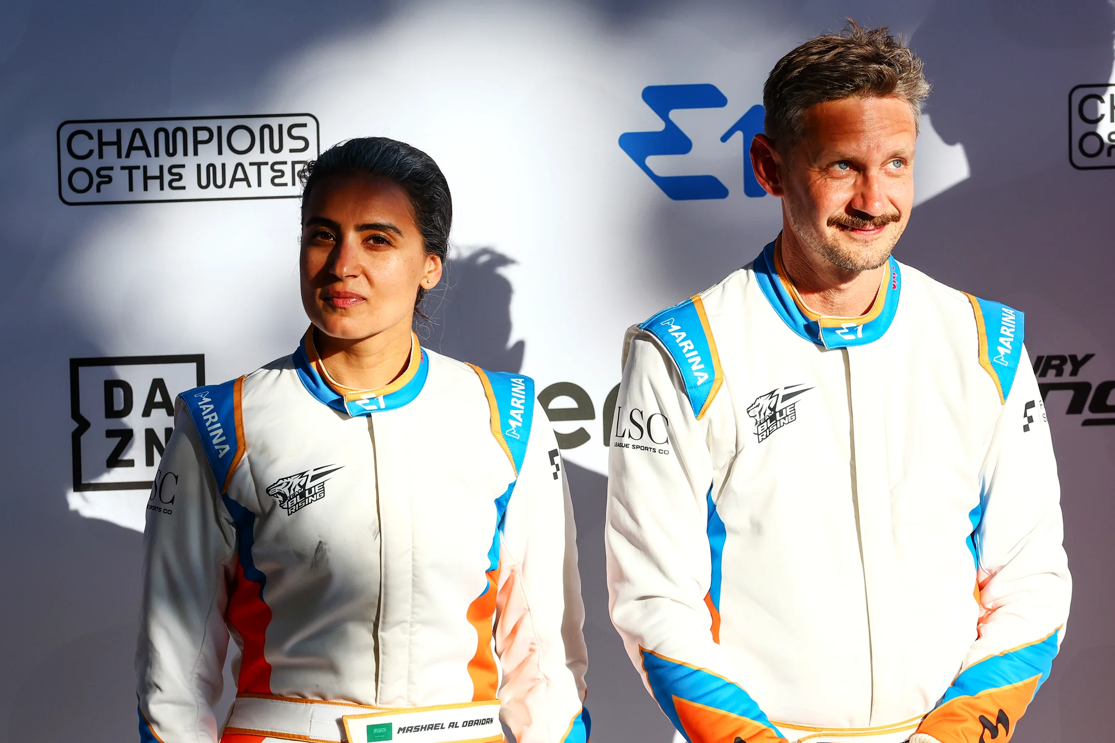 John Peeters and Mashael Al Obaidan at Lake Como