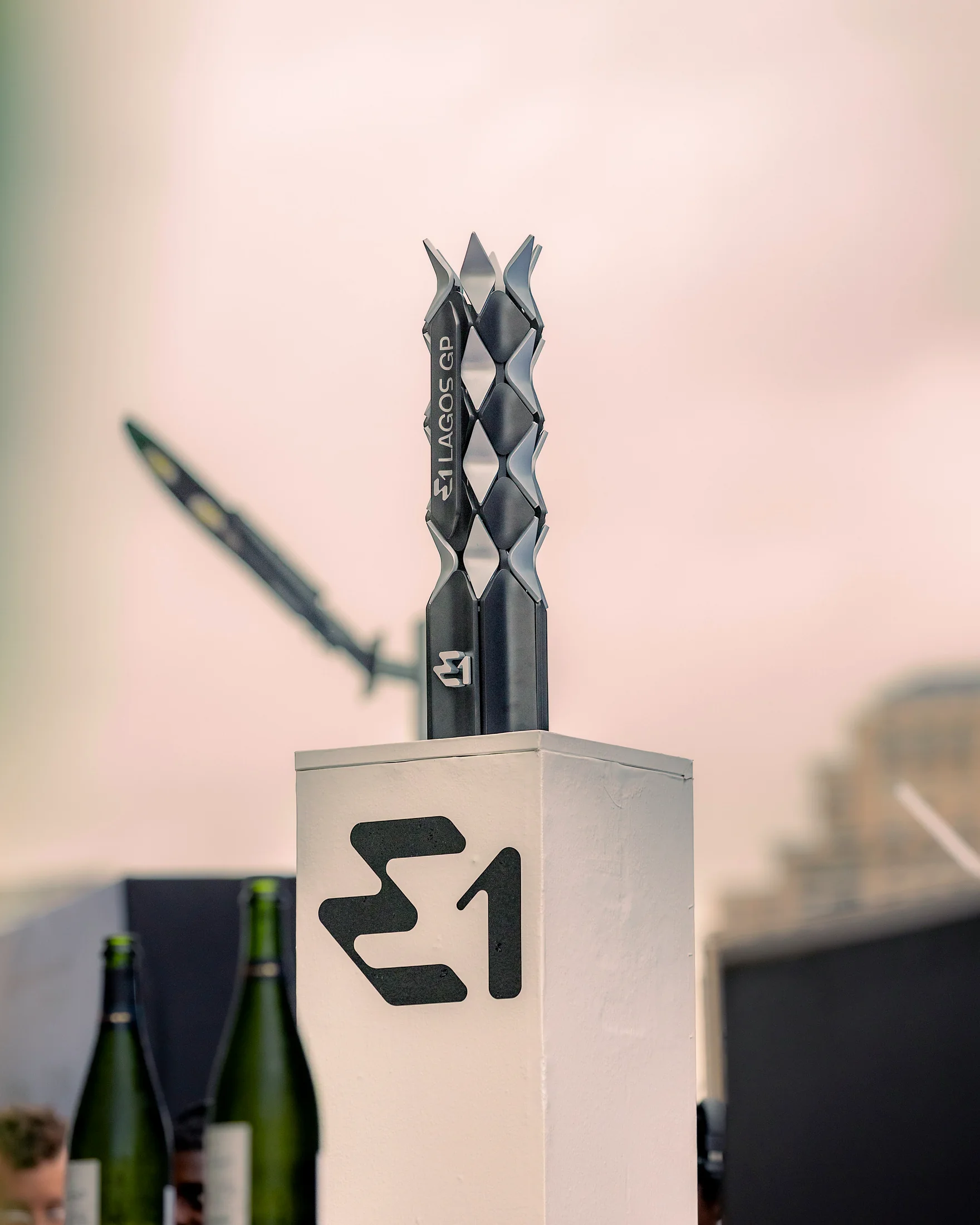 E1 trophy detail at Lake Como